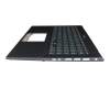 33UJ7TAJN40 Original Asus Tastatur inkl. Topcase DE (deutsch) anthrazit/grau mit Backlight