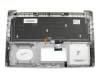 3BBK5TCJNM0 Original Asus Tastatur inkl. Topcase DE (deutsch) silber/silber mit Backlight (für Modelle mit HDD)