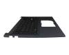 3SXJDKSJN00 Original Asus Tastatur inkl. Topcase DE (deutsch) schwarz/blau mit Backlight