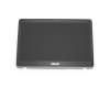 Touch-Displayeinheit 13,3 Zoll (QHD+ 3200x1800) schwarz / grau Original (glänzend) für Asus ZenBook Flip UX360UA