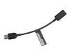 USB-C Daten- / Ladekabel schwarz 0,18m für Lenovo ThinkPad X1 Nano Gen 2 (21E8/21E9)