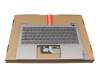 460.0M502.0001 Original Lenovo Tastatur inkl. Topcase DE (deutsch) schwarz/grau mit Backlight