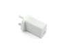 USB Netzteil 18 Watt UK Wallplug weiß original für Asus PadFone E (A68M)