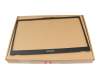 Displayrahmen 39,6cm (15,6 Zoll) schwarz original für Lenovo Legion 5-15IMH6 (82NL)