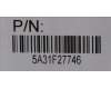 5A31F27746 Lenovo ANTENNA Fru,Gaming T5 G10 mian Antenna