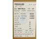 5B11F38381 Lenovo BATTERY 2cell 30Wh 7.68V L21M2PG1 SP/A