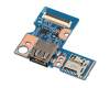 5C51J62745 Original Lenovo USB/SD-Karten Platine