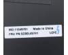 5CB0L45741 Lenovo COVER LCD Cover L80T6 BK TEX W/ANTE EDP