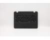Lenovo 5CB0Q40384 C-Cover with keyboard, Spanish, Black, Non-Backlight, UK