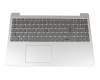 5CB0R07359 Lenovo Tastatur inkl. Topcase DE (deutsch) grau/silber mit Backlight (Platinum Grey)