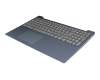 5CB0R16738 Lenovo Tastatur inkl. Topcase DE (deutsch) grau/blau