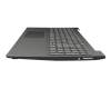 5CB0S16837 Original Lenovo Tastatur inkl. Topcase DE (deutsch) grau/schwarz (rau)