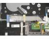 5CB0Y89140 Lenovo Abdeckung Oberseite C81YH Aluminium Silber mit Fingerabdrucksensor mit Tastaturbeleuchtung (Ungarisch)