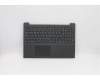 Lenovo 5CB0Z20942 C-Cover with keyboard, Slovenian, Iron Grey, Non-Backlight, UK