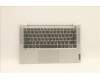 5CB1A13589 Lenovo Gehäuseoberseite C81YM, Aluminium, Silber, mit Fingerabdrucksensor, mit Tastaturbeleuchtung (Thai)
