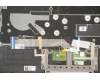 5CB1A13750 Lenovo Gehäuseoberseite C81YM, Kunststoff, Schwarz, ohne Fingerabdruckleser, Tastatur nicht beleuchtet (GER-Layout)