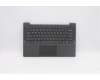 5CB1A13757 Lenovo Gehäuseoberseite C81YM, Kunststoff, Schwarz, mit Fingerabdruckleser, Tastatur beleuchtet (USA-Layout)