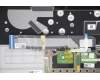 5CB1A13778 Lenovo Gehäuseoberseite C81YM, Kunststoff, Silber, mit Fingerabdruckleser, Tastatur beleuchtet (SPN-Layout)