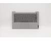 5CB1A13933 Lenovo Gehäuseoberseite C81YM, Plastik, Silber, mit Fingerabdruckleser, Tastatur ohne Hintergrundbeleuchtung (Britisches Layout)
