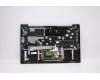 5CB1A14043 Lenovo Gehäuseoberseite C81YM Aluminium Schwarz mit Fingerabdrucksensor, Hintergrundbeleuchtete Tastatur, Arabisch-Französisch