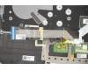 5CB1A14061 Lenovo Gehäuseoberseite C81YM Kunststoff Schwarz ohne Fingerabdrucksensor, Hintergrundbeleuchtete Tastatur, Spanisch