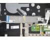 5CB1A14091 Lenovo Gehäuseoberseite C81YM Aluminium Silber mit Fingerabdrucksensor, Hintergrundbeleuchtete Tastatur, Russisch