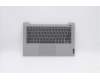 5CB1A14124 Lenovo Gehäuseoberseite C81YM Plastik Silber mit Fingerabdrucksensor mit Tastaturbeleuchtung Lateinamerikanisch-Spanisch