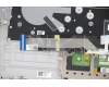 5CB1A14124 Lenovo Gehäuseoberseite C81YM Plastik Silber mit Fingerabdrucksensor mit Tastaturbeleuchtung Lateinamerikanisch-Spanisch