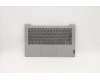 5CB1A14132 Lenovo Gehäuseoberseite C81YM Plastik Silber ohne Fingerabdrucksensor mit Tastaturbeleuchtung Deutsch