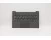 5CB1A14147 Lenovo Gehäuseoberseite C81YM Plastik Schwarz mit Fingerabdrucksensor mit Tastaturbeleuchtung Spanisch