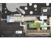 5CB1A14182 Lenovo Gehäuseoberseite C81YM Plastik Schwarz ohne Fingerabdrucksensor mit Tastaturbeleuchtung Belgisch
