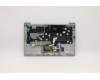 5CB1A14216 Lenovo Gehäuseoberseite C81YM, Kunststoff Silber, mit Fingerabdrucksensor, mit hinterleuchteter Tastatur, Türkisch