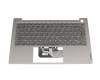 5CB1B02457 Original Lenovo Tastatur inkl. Topcase DE (deutsch) grau/grau mit Backlight