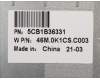 5CB1B36331 Lenovo COVER Lower Case W 82HS AB