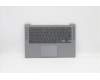 Lenovo 5CB1C92828 C-Cover with keyboard, UK English, Grey, UK