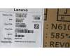 Lenovo 5CB1J75986 COVER Hinge Cover H 82WU STGY