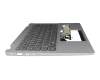 5CB1K20798 Original Lenovo Tastatur inkl. Topcase DE (deutsch) dunkelgrau/grau mit Backlight