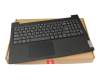 5CB1L09253 Original Lenovo Tastatur inkl. Topcase GR (griechisch) grau/schwarz