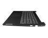 5CB1L09254 Original Lenovo Tastatur inkl. Topcase DE (deutsch) schwarz/schwarz