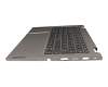 5CB1L43744 Original Lenovo Tastatur inkl. Topcase DE (deutsch) anthrazit/grau mit Backlight mit Smart Pen Fach
