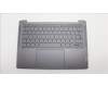 Lenovo 5CB1L88136 C-Abdeckung mit Tastatur, Skandinavien, Sturmgrau, Ohne_Fingerabdruckscanner