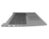 5CB1M48402 Original Lenovo Tastatur inkl. Topcase DE (deutsch) dunkelgrau/grau mit Backlight