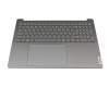 5CB1N62229 Original Lenovo Tastatur inkl. Topcase DE (deutsch) grau/grau mit Backlight