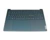 5CB1N62269 Original Lenovo Tastatur inkl. Topcase ND (nordic) blau/blau mit Backlight