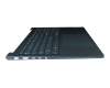 5CB1N62269 Original Lenovo Tastatur inkl. Topcase ND (nordic) blau/blau mit Backlight