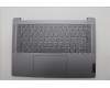 Lenovo 5CB1N90834 C-Cover with keyboard, Italian, Arctic Grey, UK