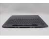 Lenovo 5CB1P31183 C-Cover with keyboard, US English Euro, Storm Grey, w/Screw, US