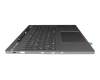 5CB1P31188 Original Lenovo Tastatur inkl. Topcase DE (deutsch) grau/grau mit Backlight