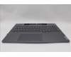 Lenovo 5CB1P31188 C-Cover with keyboard, German, Storm Grey, w/Screw, UK