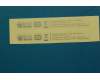 5L18C05637 Lenovo TB3-X70L RatingLabel_JP&*HQ60402872000CS